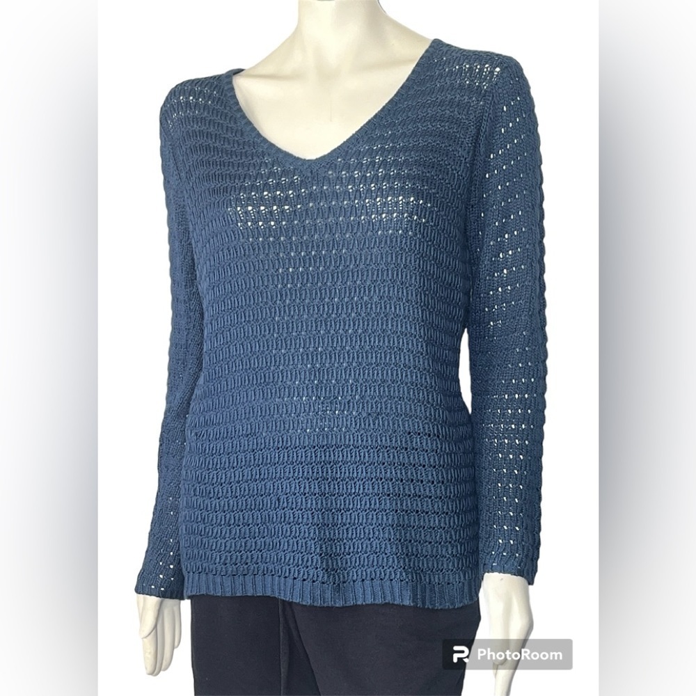 Free Quent Blue Sweater Sz Large